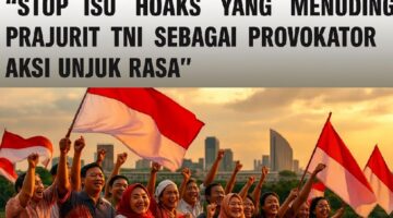 PW GPA DKI: Stop Isu Hoaks yang Menuding Prajurit TNI Sebagai Provokator Aksi Unjuk Rasa