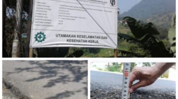 Diduga Menyimpang dari Spesifikasi, Pemeliharaan Jalan Banjaran–Pangalengan Disorot Publik